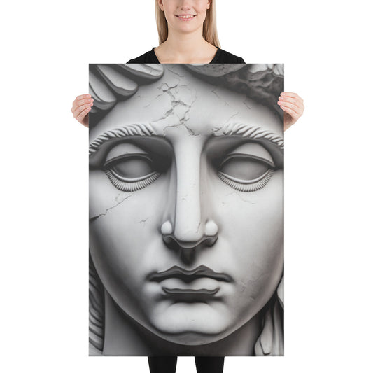Leinwandbild weißer Marmor 60 cm x 90 cm